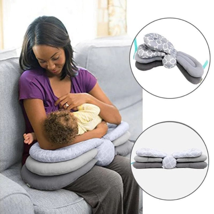 3-in-1 Adjustable Nursing & Feeding Pillow