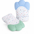 Soft Silicone Baby Teething Mitten